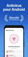 Antivirus de sécurité mobile Affiche