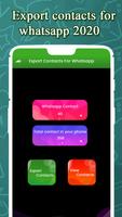 Export contacts for whatsapp 2020 ภาพหน้าจอ 1