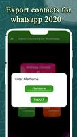 Export contacts for whatsapp 2020 ภาพหน้าจอ 3