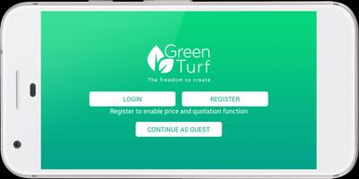 Greenturf الملصق