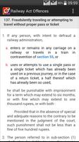 Railway Act 1989 Offences screenshot 2