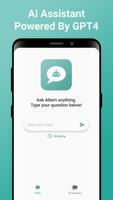 Poster Ask Albert, AI Chat Assistant