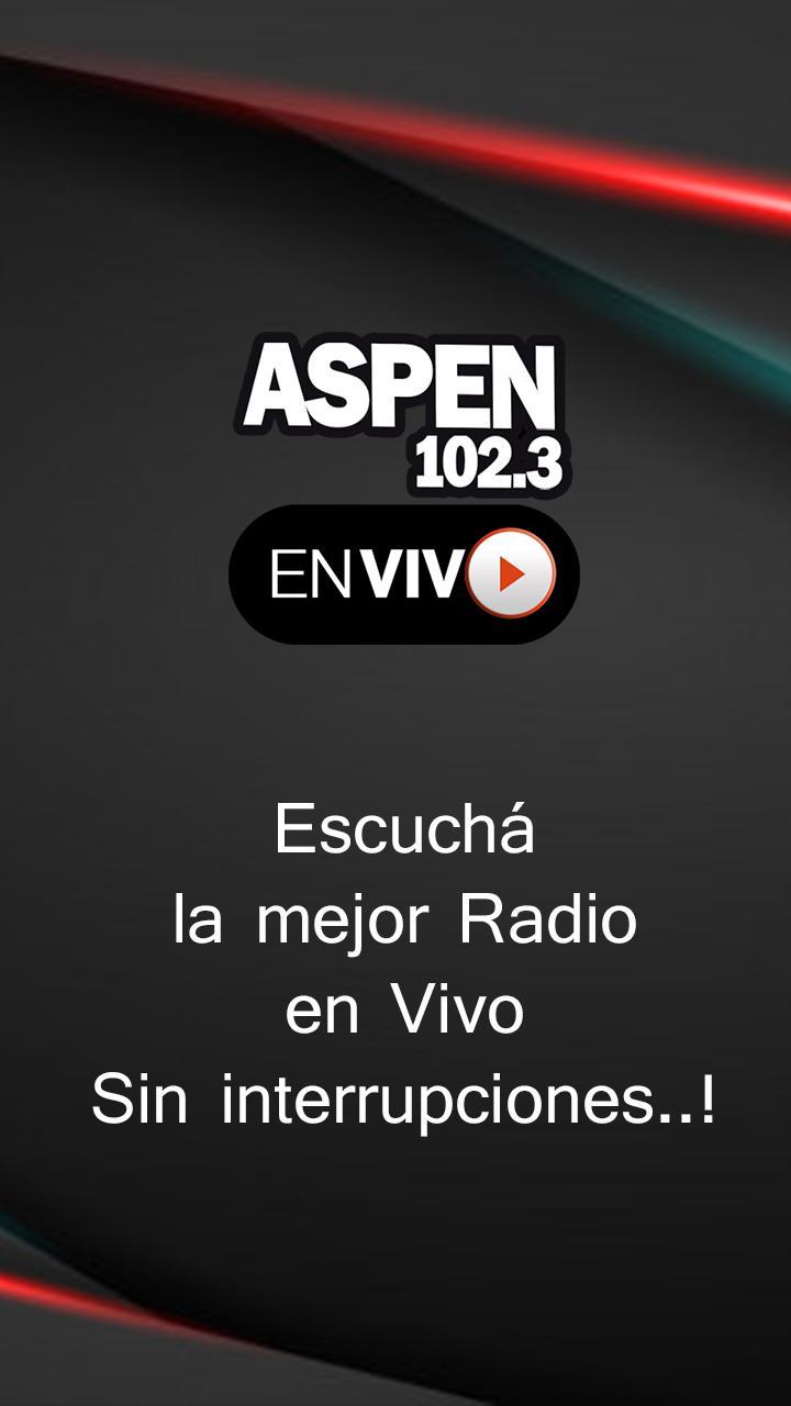 Descarga de APK de ASPEN Radio 102.3 FM -En vivo- Sin interrupciones para  Android