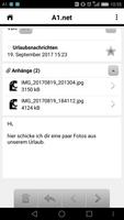 A1 Mobile Mail تصوير الشاشة 2
