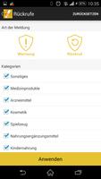 AGES Produktwarnungs-App syot layar 2