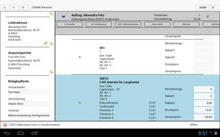 BITS mobile ERP für Mesonic capture d'écran 3