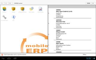 BITS mobile ERP für Mesonic Affiche