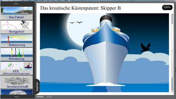 Das Kroatische Küstenpatent Plakat