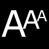 Schriftgrößen Widget