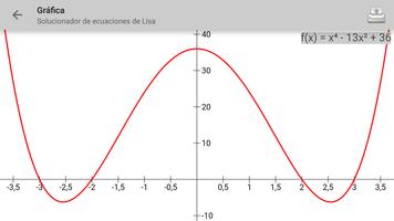 Solucionador de ecuaciones captura de pantalla 3