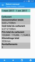 données de ravitaillement capture d'écran 3