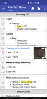 Rich Text Notes 截图 1