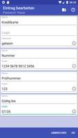 Passwort Tresor Screenshot 1