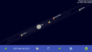 Sun, moon and planets Ekran Görüntüsü 2