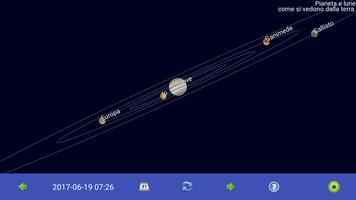 2 Schermata Sole, luna e pianeti