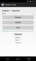 Vokabeltrainer captura de pantalla 1