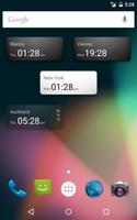 World Clock Widget capture d'écran 3