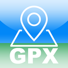 GPX Trail Tracker 아이콘