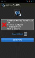 Antivirus Pro 2014 capture d'écran 2