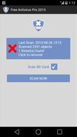 Free Antivirus Pro 2015 ảnh chụp màn hình 2