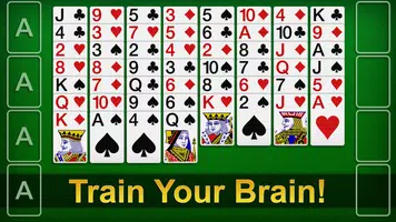 برنامه‌نما FreeCell عکس از صفحه