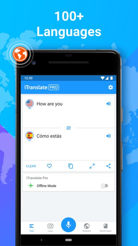 iTranslate poster