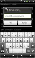 Websms: sms.at Connector captura de pantalla 1