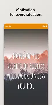 Screenshot 1 for Motivation & Inspiration
