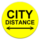 City Distance Zeichen