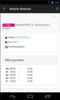 werbePRINT E. Szerencsics GmbH screenshot 1
