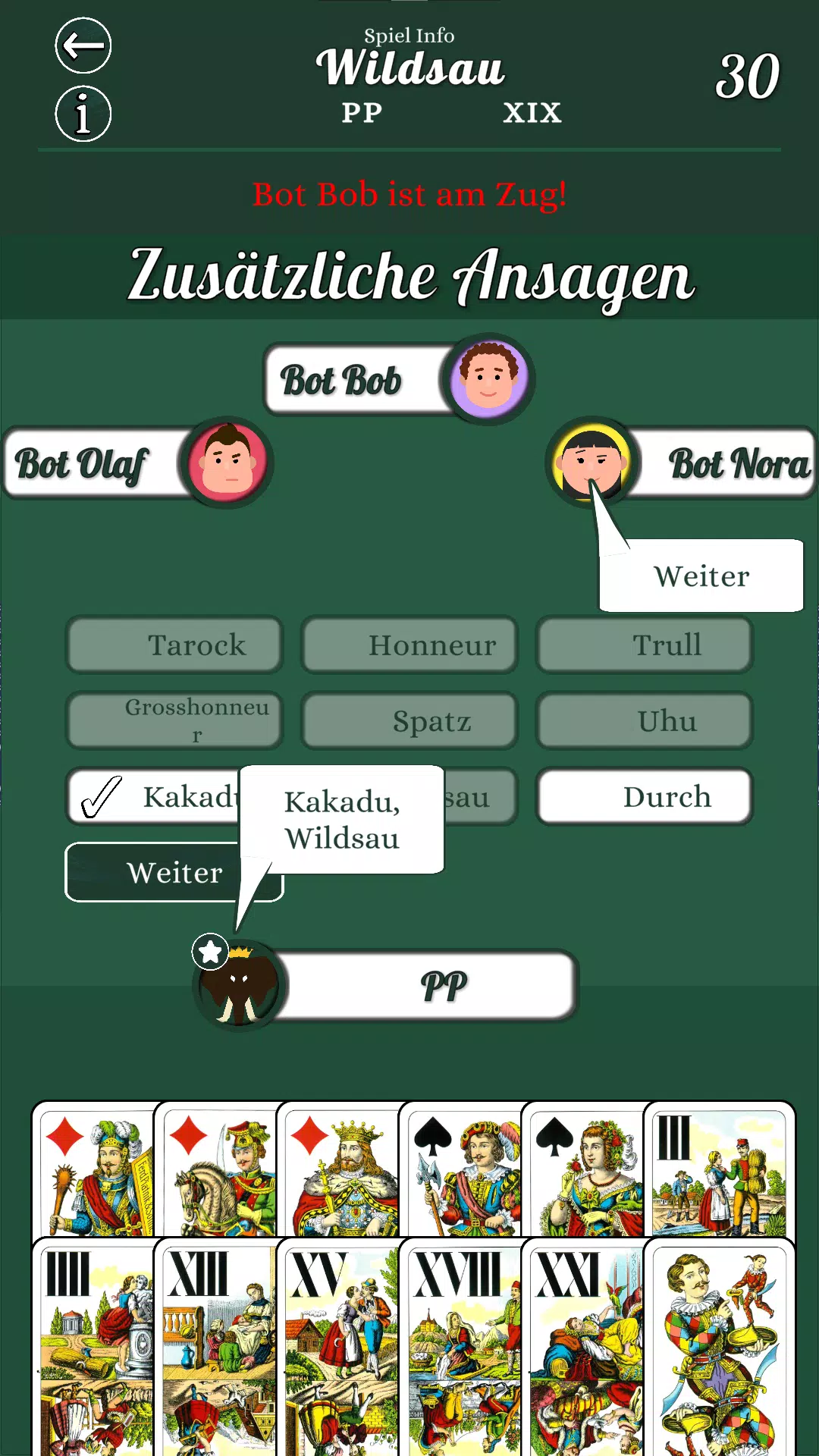 Tarock Neunzehnerrufen Taroky Tarock Neunzehnerrufen Taroky