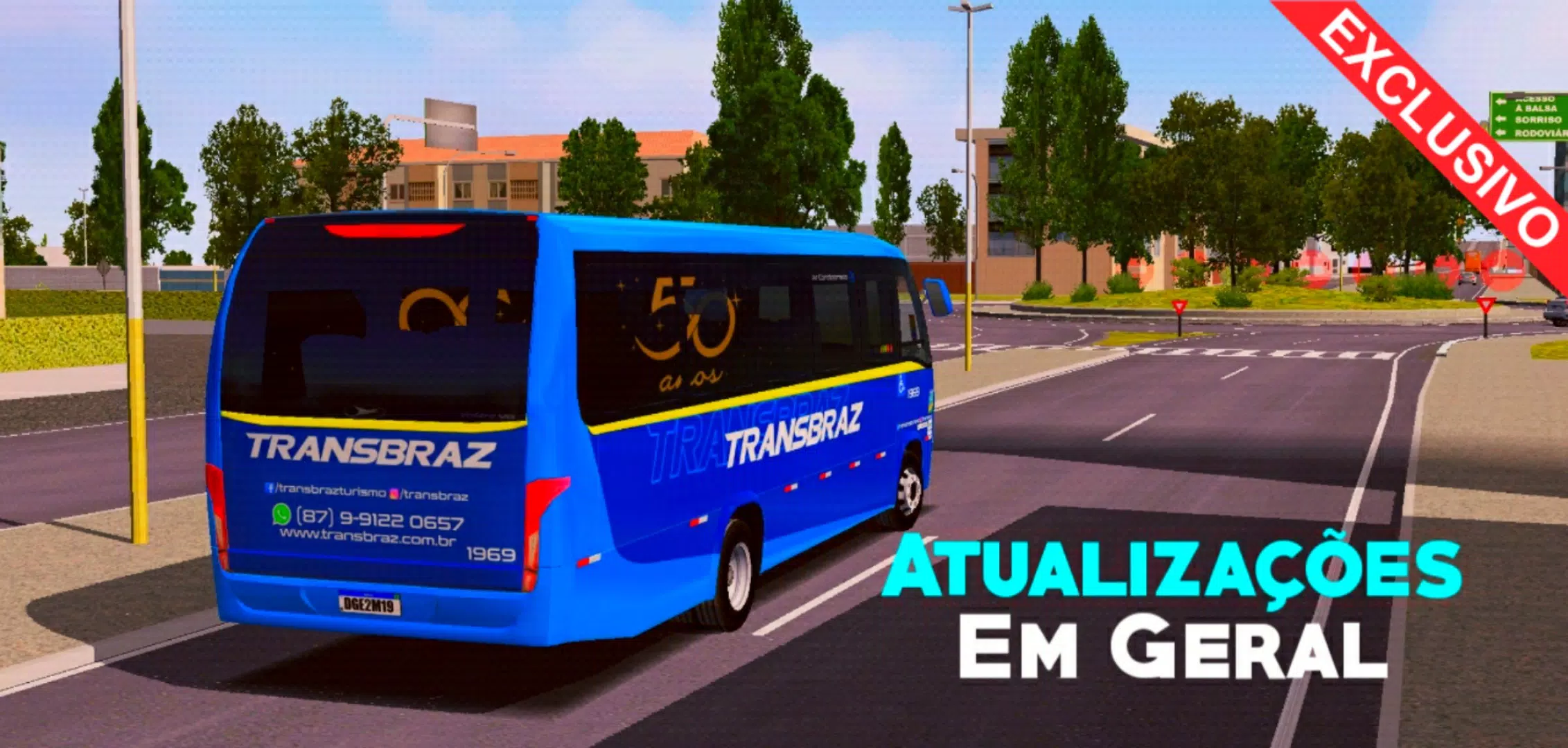 Long Highway Bus Driving  Proton Bus Simulator Urbano Android Gameplay 