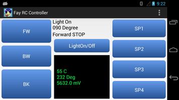 Fay RC Controller screenshot 2