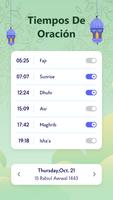 Tiempos de oración captura de pantalla 1