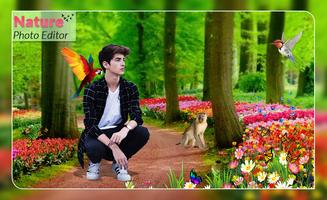 Nature photo Frame Editor اسکرین شاٹ 1