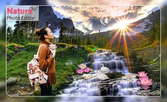 برنامه‌نما Nature photo Frame Editor عکس از صفحه