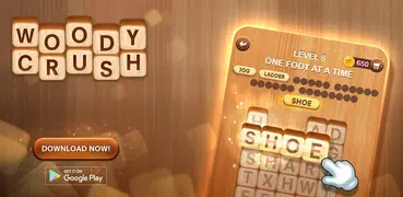 Woody Crush - Brain Games Word
