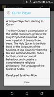 Quran Player Screenshot 1