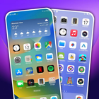 iOS 17 Launcher and Wallpapers icône