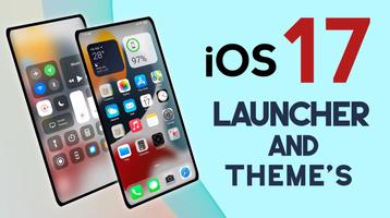 iOS 17 Launcher and Wallpapers capture d'écran 1