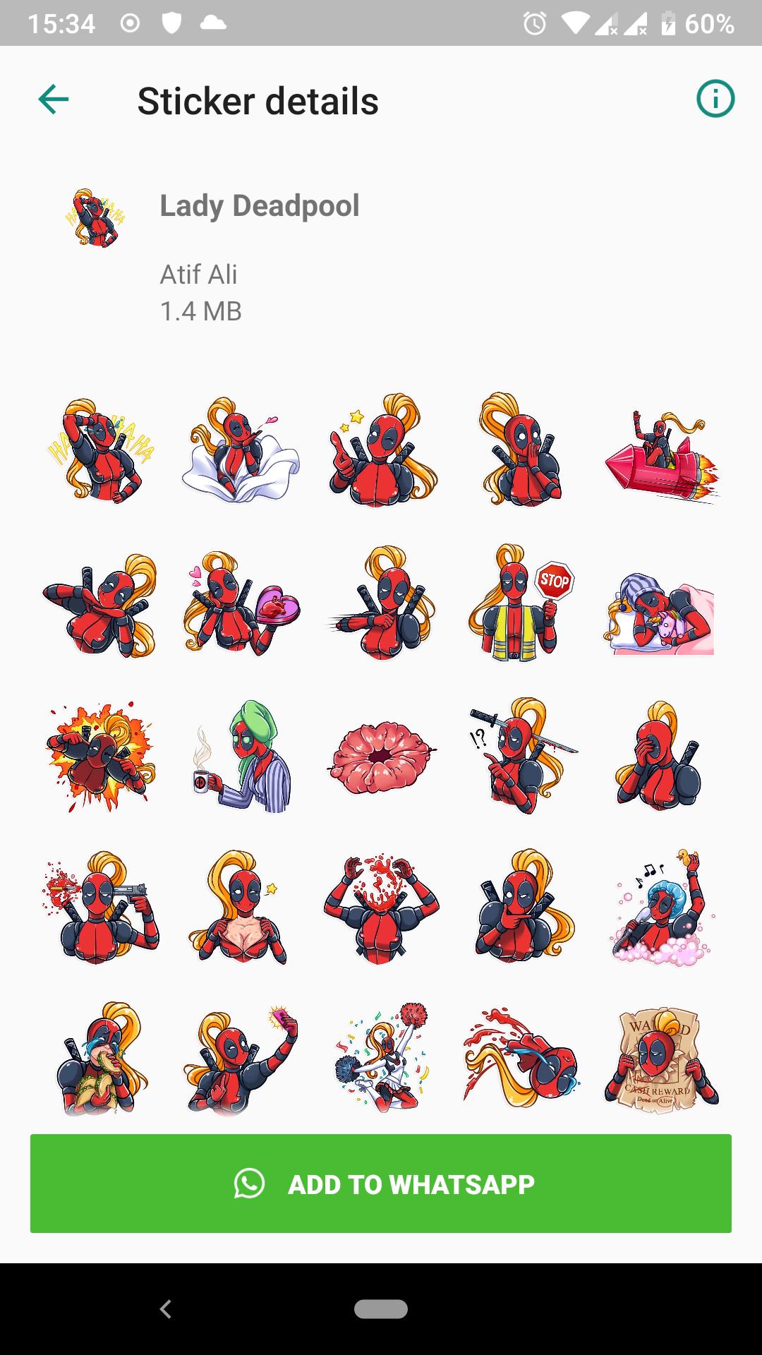 Trendy Deadpool Stickers For Android Apk Download