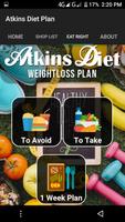 Atkins Diet Weight loss Plan 2 capture d'écran 1