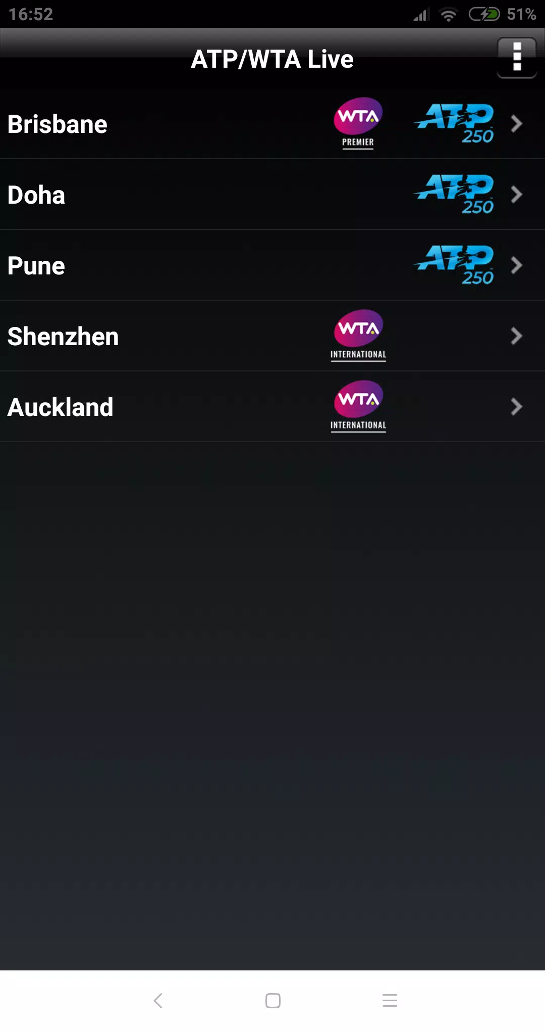 ATP WTA Live App