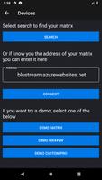 Blustream Matrix captura de pantalla 2