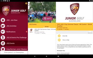 Junior Golf Queensland captura de pantalla 3