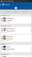 AFL Live Scores - Footy Now poster