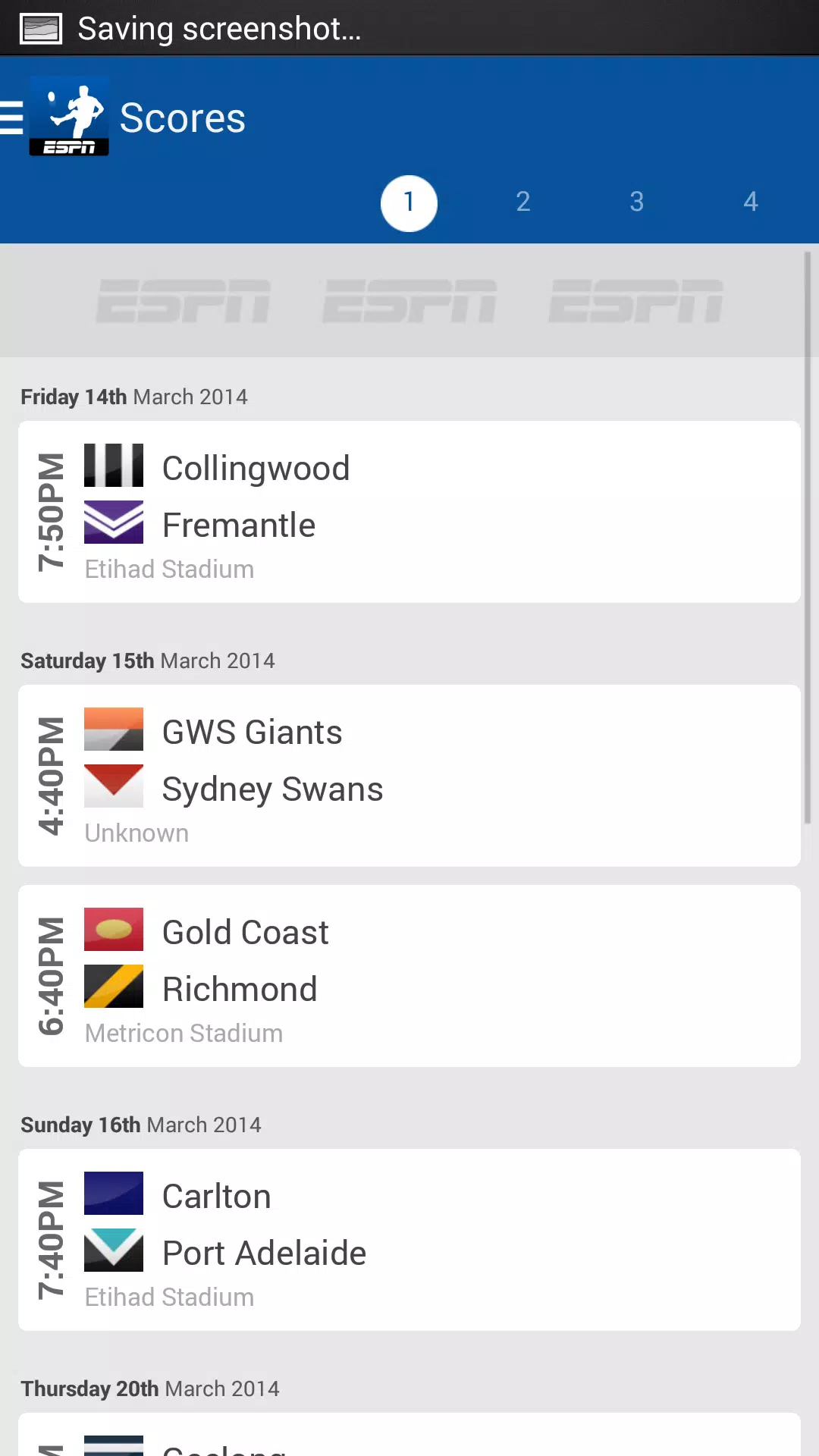 AFL Live Scores - Footy Now APK for Android Download