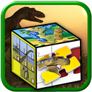 Dzieci puzzle dinozaur aplikacja