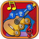 Muzyczne kropki puzzle aplikacja