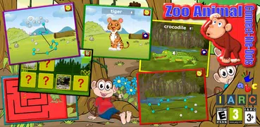 ABC Zoo Animal ligar pontos